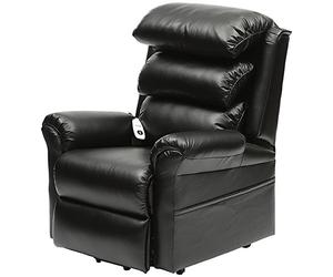 Aidapt Ecclesfield Riser and Recliner Electric Arm Chair with OKIN Motor for Safety, Easy to Work Remote Control and Hard Wearing Wipe Clean Material for Use in Lounge, Sitting Room and Bedrooms.