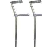 Aidapt Elbow Crutch Double Adjustable Small in Natural Aidapt Natural