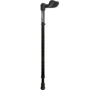 Aidapt Ergonomic Right Handed Walking Stick with Deluxe black gloss Printed Design