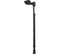 Aidapt Ergonomic Left Handed Walking Stick with Deluxe black matt Printed Design