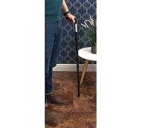 Aidapt Ergonomic Carbon Black Matt Walking Stick LH Aidapt Black