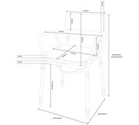 Aidapt Essex Height Adjustable Commode Chair Blue Aidapt Blue