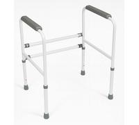 Aidapt Flatpack Toilet Frame Yodel Medium in White Aidapt White