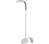 Aidapt Standing Reading Lamp Boasts Optimum Natural Daylight Levels (6,500K Daylight), Economical, Ideal Companion for Everyday Activities such as Reading and Writing along with Craft and Hobby Work.
