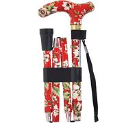 Aidapt Folding Walking Stick Rouge