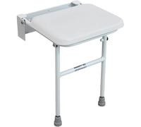 Solo Comp Shower Seat Padded Aidapt White One Size