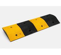 Aidapt Heavy Duty Rubber Speed Bump.1 Metre,10 Tonnes Load,High-Vis Reflective,Traffic Calming,Wheelchair,Threshold,Cover Trailing Electric Car Charging Cable,Sleeping Policeman,Kerb Ramp
