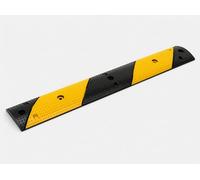 Aidapt Heavy Duty Rubber Speed Bump.1 Metre Length,10 Tonnes Load,150mm Width,High-Vis Reflective,Traffic Calming,Wheelchair,Threshold, Sleeping Policeman,Kerb Ramp