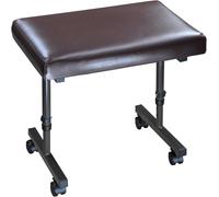 Aidapt Height Adjustable Leg Rest Stool Castors Mobility Elevation Foot Support