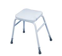 Aidapt Height Adjustable Perching Stool With Padded Seat For Elderly Users with Limited Mobility Aid