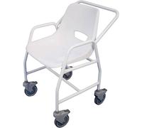 Aidapt Hythe Shower Chair - 4 Brake in White Aidapt White