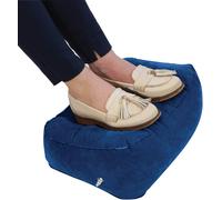 Inflatable Travel Footrest Support Cushion Comfort and Posture, Ideal for Air, Rail or Car Travel Helps Support Legs on Long Journeys Reduces the Pressure on the Legs and Feet Inflates Easily