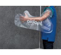 Kids Cast Protector - Clear With blue band / Full Arm Cast Protector