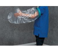 Kids Cast Protector - Clear With blue band / Short Arm Cast Protector