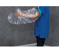 Kids Cast Protector - Clear With blue band / Short Arm Cast Protector