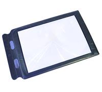 Aidapt Large Area Easy Hold Flat Sheet Magnifier with 2X Magnification and 300x190mm Viewing Area for Reading Small Print Aid