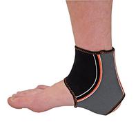 Aidapt Large Elasticated Compression Rehabilitation Ankle Support Brace for Plantar Fasciitis, Tendonitis, Ligament Damage and Muscle Injury. Aid for Men and Women