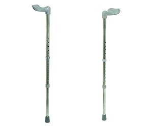 Aidapt Large Right Hand Metal Ergonomic Walking Stick (Eligible for VAT relief in the UK) & Large Left Hand Metal Ergonomic Walking Stick (Eligible for VAT relief in the UK)