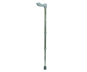Aidapt Large Right Handed Adjustable Height Lightweight Walking Stick with Anti Slip Ferrule Foot to Aid Stability and Confidence when Walking Supplied with a Hanging Carry Strap for The Taller user