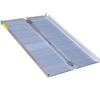 Aidapt Lightweight 3ft Folding Ramp.Durable Aluminium,Portable,Carry Handle,No Tools Required,Threshold,Kerbs,Wheelchair,Scooter,Disability,Easy to store