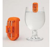 Aidapt Liquid Level Indicator with Loud Audible Vibrating Alarm to Signal Cup Mug Full for Use by Blind and Visually Impaired UsersOrange