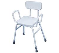 Aidapt Malling Perching Stool with Arms and Padded Back by Aidapt