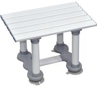Aidapt Medina Bath Seat 12 Inch in White Aidapt White