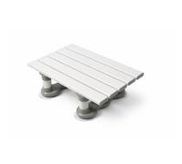 Aidapt Plastic 6" Slatted In Bath Seat with Suction Cups