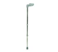 Aidapt Medium eft Handed Adjustable Height Lightweight Walking Stick with Anti Slip Ferrule Foot to Aid Stability and Confidence when Walking Supplied with a Hanging Carry Strap