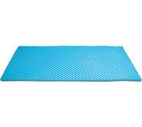 Aidapt Memory 2" Memory Foam Mattress Topper With Cooling Gel Infusion, Egg Crate/Flat Revisable Design For Beds, Sofa Beds Standard Double