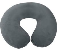 Aidapt Memory Foam Moulded Pressure Relief Neck Cushion Comfort and Posture, Ideal for Travel Supports the Head, Neck and Chin when Sleeping use for Plane, Train or Car Journeys Travel Pillow In Grey