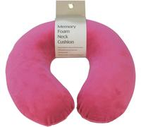 Aidapt Memory Foam Neck Cushion Hot Pink Aidapt Pink
