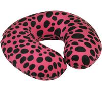 Memory Foam Neck Cushion - Pink & Black / Pink Leopard