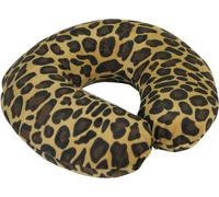 Memory Foam Neck Cushion Tan Leopard Aidapt Brown One Size