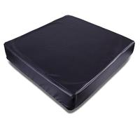 Aidapt Wheelchair Seat Cushion Memory Foam Vinyl Covered, Full Support, Wipe-Clean, Fixing Straps