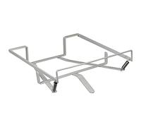 Mobile Commode Pan Rack Aidapt White One Size