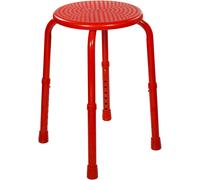 Aidapt Multi-Purpose Adjustable Stool Bathroom Mobility Aid Red VB511AR
