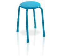 Aidapt Multi-Purpose Adjustable Stool Bathroom Waterproof Adjustable Stackable