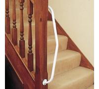Aidapt Newel Rail Left Hand in White Aidapt White