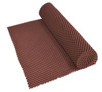 Aidapt Non Slip Waterproof Brown Easy to Cut 150x30 cm Fabric Mat Ideal for use Lining Draws, Shelves , and Work tops