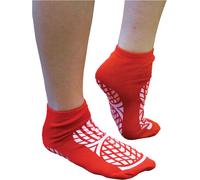 Aidapt Patient Slipper Socks Red Small Aidapt Red