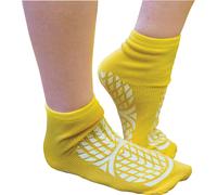 Aidapt Patient Slipper Socks - Yellow Small