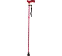 Aidapt Patterned Fold Down Adjustable Height Lightweight Walking Stick with Ant