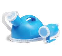 Aidapt Portable Male Urinal Bottle with Funnel and 1.5m Hose.Pee Storage Holder,with Lid,2000ml Capacity,Use from Wheelchair,Lying Flat,Travel,Easy to Clean,Hanging Clip