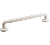 President Ribbed UPVC Plastic Grab Bar 24 inch Aidapt White One Size