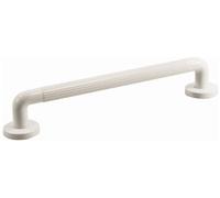 President Ribbed UPVC Plastic Grab Bar 24 inch Aidapt White One Size