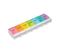 Aidapt Push Button Weekly Pill Dispenser VM930AC