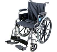 Aidapt Self propelled steel wheelchair Hammered Eggect in Grey Aidapt Grey