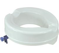 Aidapt Senator Plastic Raised Toilet Seat 4 inch no lid
