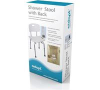 AIDAPT Shower Stool - Height Adjustable with Back - VB540S
